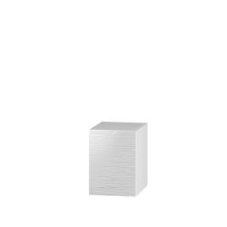 Expedo Kúpeľňová skrinka NICE D40, 40x46x44,9, biela/vzor, pravá