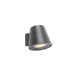 Moderné vonkajšie nástenné svietidlo čierne IP44 - Skittle