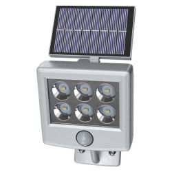 Livarno Home Solárny LED reflektor s pohybovým senzorom (integrovaný solárny panel )