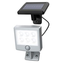 Livarno Home Solárny LED reflektor s pohybovým senzorom (samostatný solárny panel )