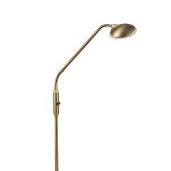 Moderná stojaca lampa bronzová vrátane LED - Eva 1