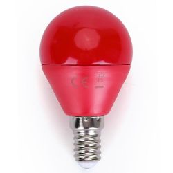 Aigostar LED Žiarovka G45 E14/4W/230V červená