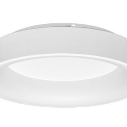 Ecolite Biele LED stropné/nástenné svietidlo okrúhle 40W