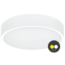 Ecolite CCT Biele LED stropné svietidlo guľaté 25W WMAT350-25W/BI