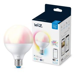WiZ LED RGBW Stmievateľná žiarovka G95 E27/11W/230V 2200
