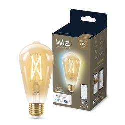 WiZ LED Stmievateľná žiarovka VINTAGE ST64 E27/7W/230V 2000