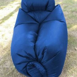 Kinekus Nafukovací vak Bag LAZY 140x75 cm, modrý