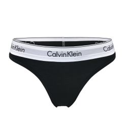 Calvin Klein - Modern Cotton čierne tangá