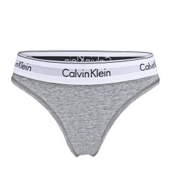 Calvin Klein - Modern Cotton sivé tangá