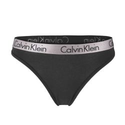 CALVIN KLEIN - radiant cotton čierne tangá