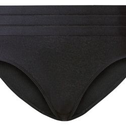 esmara Dámske nohavičky BIO, 3 kusy (XS (32/34), čierna)