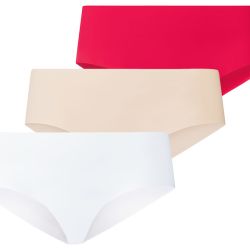 ESMARA® Dámske nohavičky (L (44/46), červená/béžová/biela)