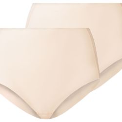 ESMARA® Dámske tvarujúce nohavičky, 2 kusy (L (44/46), béžová)