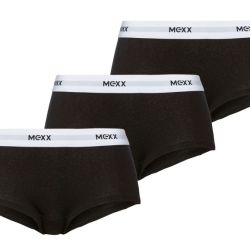 MEXX Dámske nohavičky, 3 kusy (S, čierna)