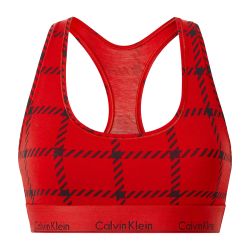 Calvin Klein - braletka Modern cotton red graphic print - special limited edition