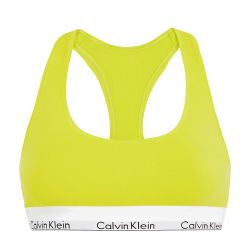 CALVIN KLEIN - braletka Modern cotton yellow citrus - special limited edition