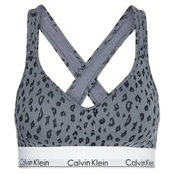 CALVIN KLEIN - Modern cotton bralette lift animal - special limited edition