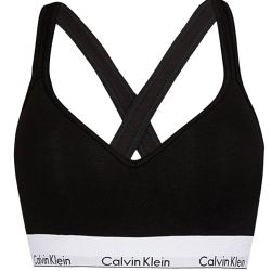 CALVIN KLEIN - Modern Cotton bralette lift čierna