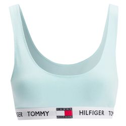 TOMMY HILFIGER - braletka Tommy cotton aqua glow