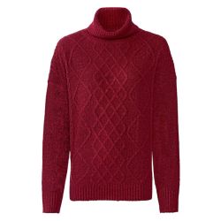 ESMARA® Dámsky pulóver (XS (32/34), červená)