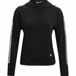 Under Armour Rival Terry Taped Hoodie Black - M