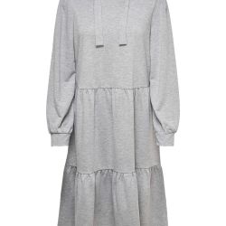 Jacqueline de Yong Dámske šaty JDYDALE 15226752 Light grey melange XS