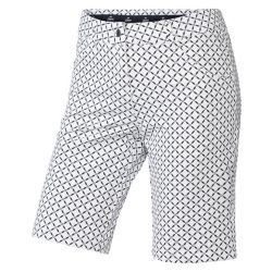 CRIVIT® Dámske golfové šortky/Dámska golfová sukňa (40, šortky/biela)