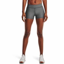 Under Armour HG Armour Mid Rise Shorty Charcoal Light Heather - S