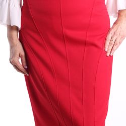Dámska sukňa štepovaná ARDOUR - červená