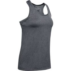 Under Armour Tech Tank - Solid Carbon Heather - M