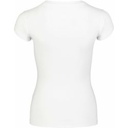 Dámske bavlnené tričko NORDBLANC Central biela NBSLT7403_BLA