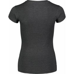 Dámske bavlnené tričko NORDBLANC Výrez sivý NBSLT7402_CEM