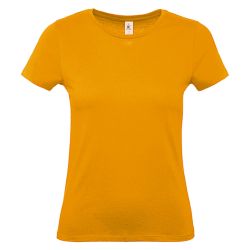 Dámske tričko B&C Barva: Apricot, Velikost: L