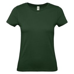 Dámske tričko B&C Barva: Bottle Green, Velikost: 2XL