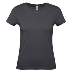 Dámske tričko B&C Barva: Dark Grey, Velikost: XL
