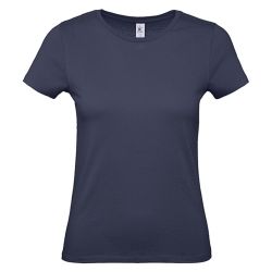 Dámske tričko B&C Barva: Denim, Velikost: 2XL