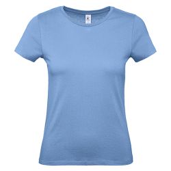 Dámske tričko B&C Barva: Sky Blue, Velikost: 2XL