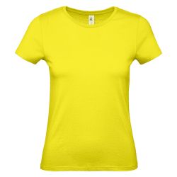 Dámske tričko B&C Barva: Solar Yellow, Velikost: M