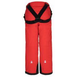 Chlapčenské lyžiarske nohavice Kilpi METHONE-JB červené
