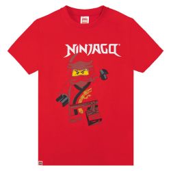 LEGO Ninjago Chlapčenské tričko (98/104, červená)
