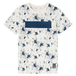 PEPPERTS® Chlapčenské bavlnené tričko (122/128, biela)