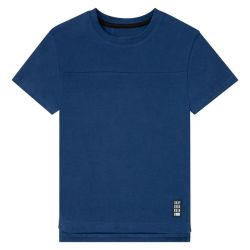 PEPPERTS® Chlapčenské bavlnené tričko (122/128, modrá)