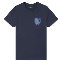 PEPPERTS® Chlapčenské tričko (122/128, námornícka modrá)