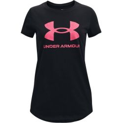 Under Armour Live Sportstyle Graphic SS Black - YM