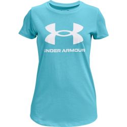 Under Armour Live Sportstyle Graphic SS Opal Blue - YL