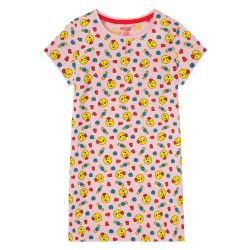 Dievčenské pyžamo s biobavlnou (122/128, bledoružová)