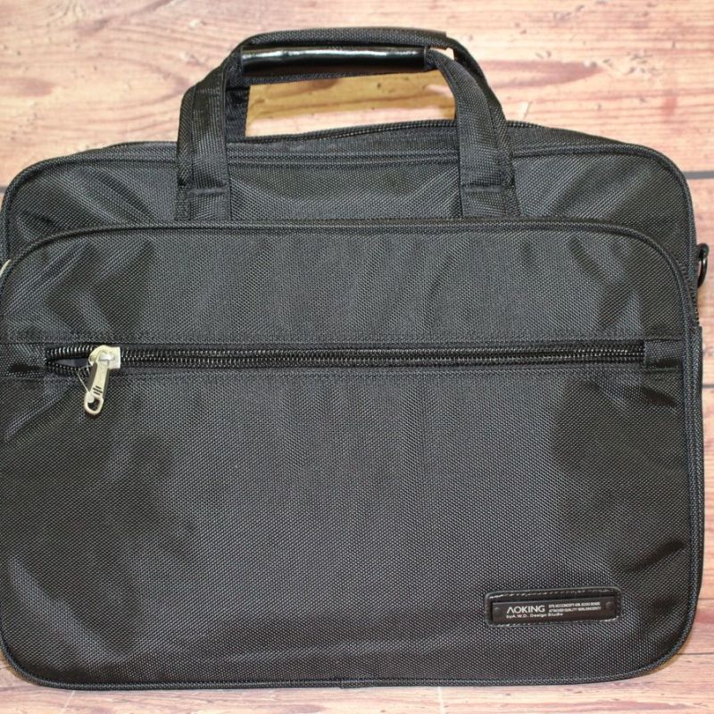 Pánska taška AOKING (HM3075-1) - čierna (39x11x31 cm)