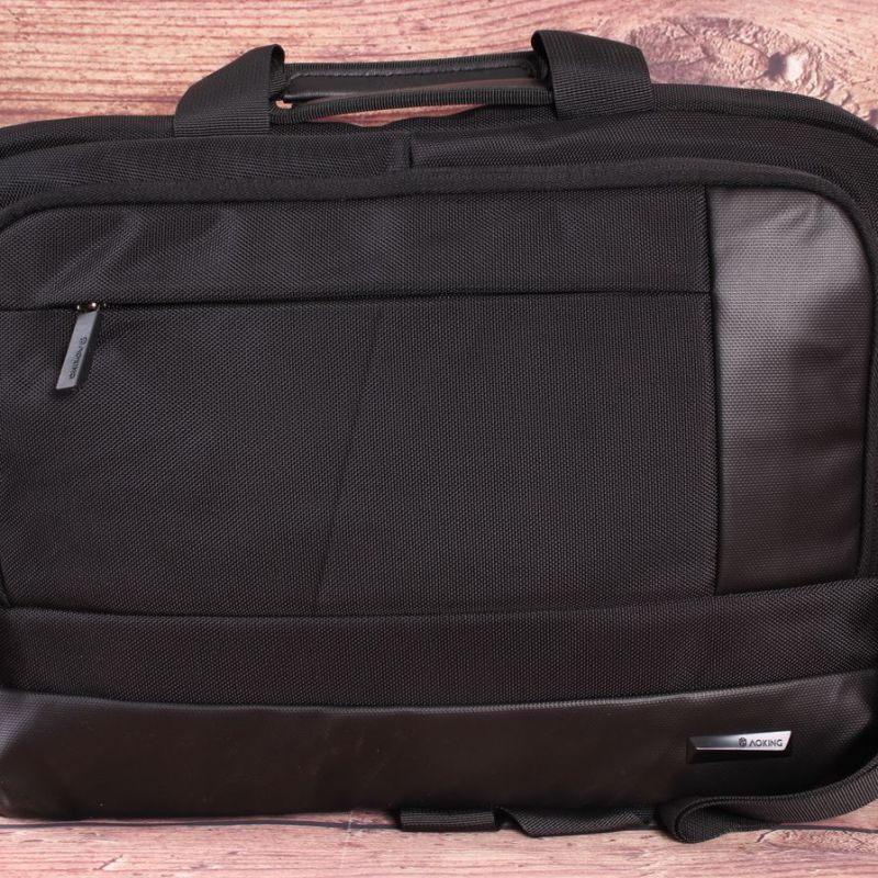 Pánska taška AOKING (SM64508-2) - čierna (39x9x31 cm)