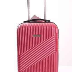 Cestovný kufor LEONARDO (48x21x31 cm) - ružový