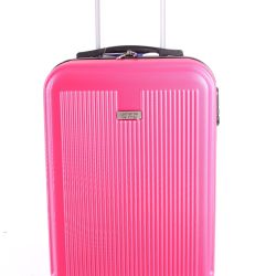 Cestovný kufor LEONARDO (55x35x22 cm) - ružový